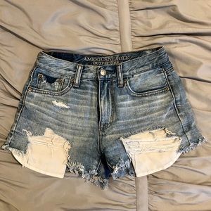 American Eagle Vintage Hi-Rise Festival Short